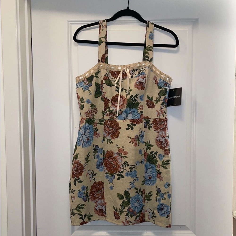 Dylan Ryan NYC Floral Sleeveless Dress